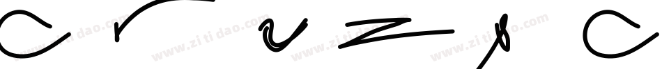 Crazy Cock字体转换